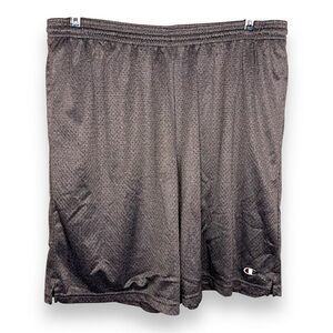 Vintage Large Champion Grey 90’s Mesh Basketball Shorts Mens
